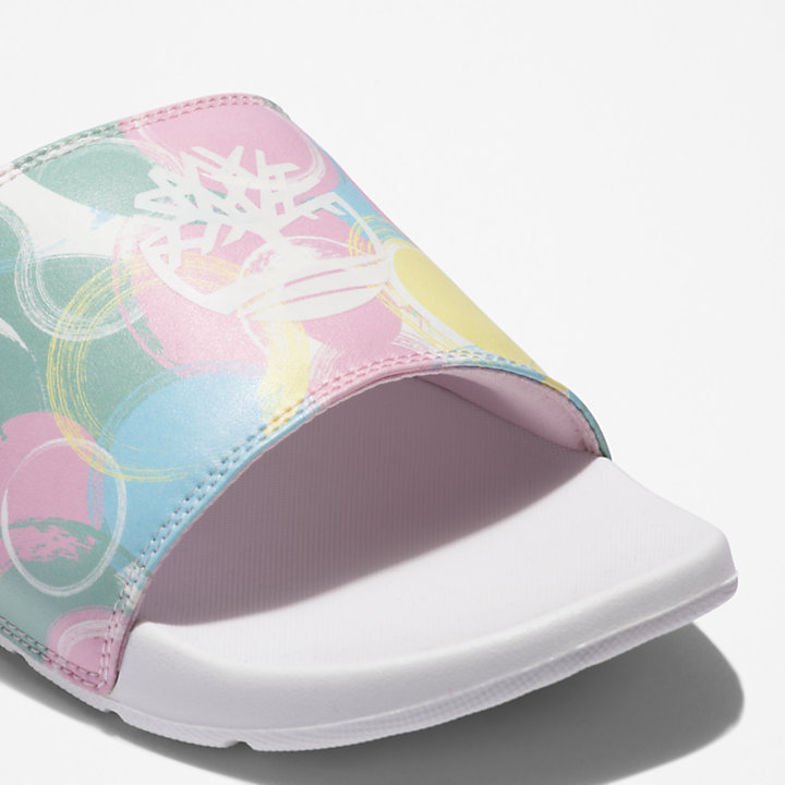 All Gender Playa Sands Slide Sandal in Pink-