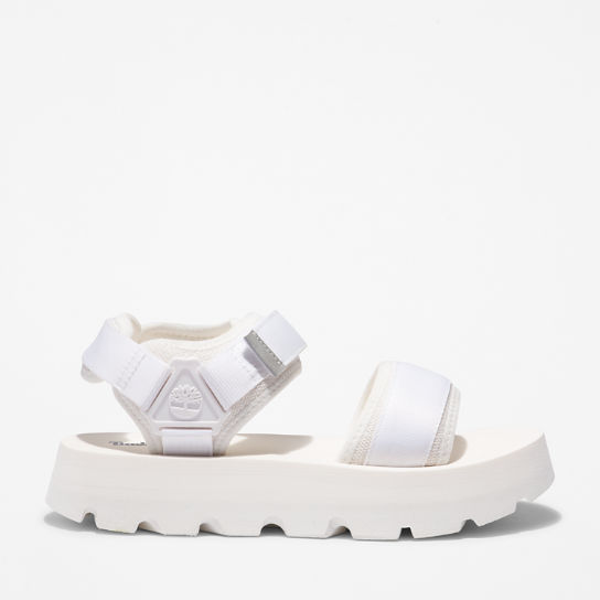 Euro Swift Ankle-Strap Sandal for Women in White | Timberland
