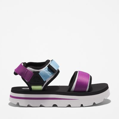 Euro Swift Ankle-Strap Sandal for Women in Purple | Timberland