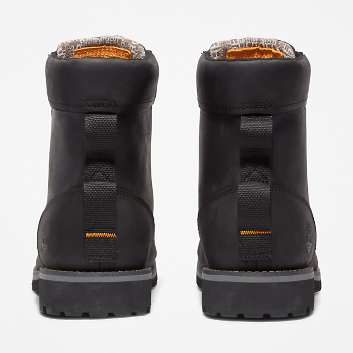 Rugged Waterproof II 6 Inch Boot voor heren in zwart-