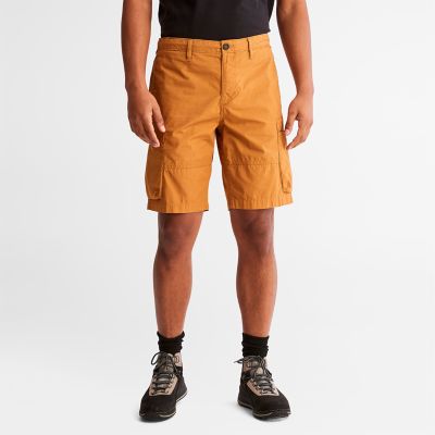 Outdoor Heritage EK+ Cargo Shorts for Men in Yellow Timberland