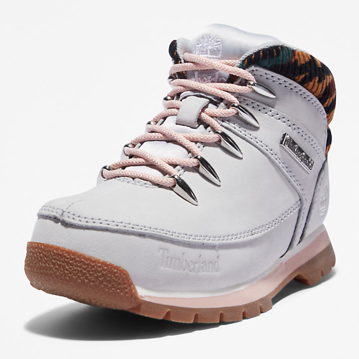 Euro Sprint Mid Hiker for Youth in Light Grey-