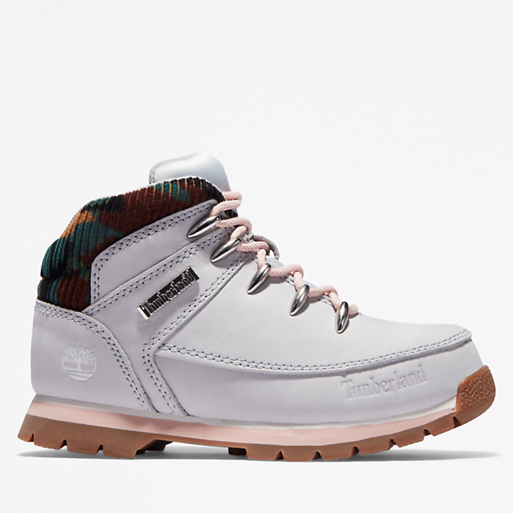 Euro Sprint Mid Hiker for Youth in Light Grey-