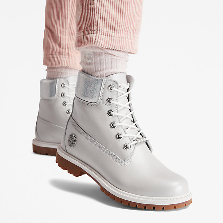 6-inch Boot Timberland® Heritage pour femme en gris clair-