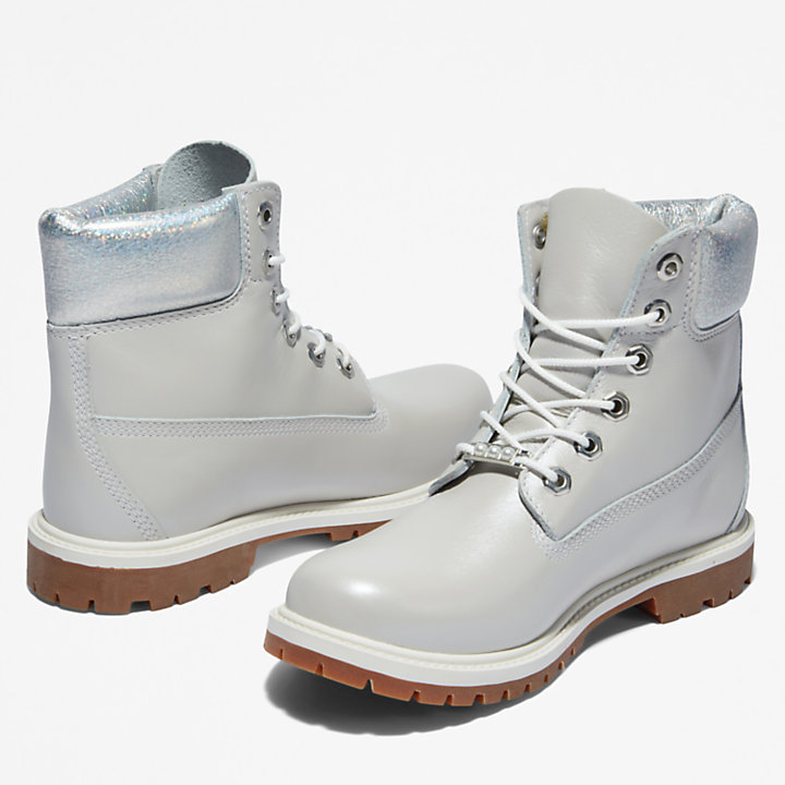 Timberland® Heritage 6 Inch Boot for Women in Light Grey-