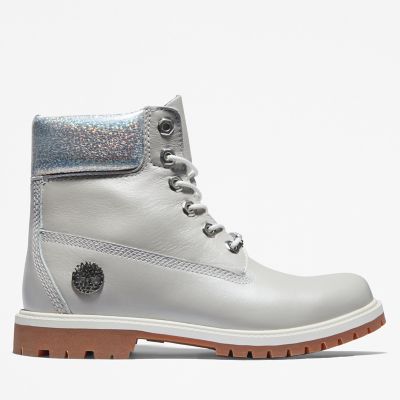 Timberland® Heritage 6 Inch Boot for Women in Light Grey | Timberland