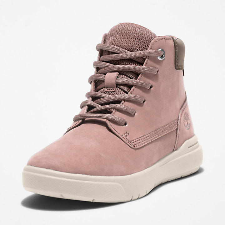 Seneca Bay High-top Trainer for Youth in Pink-
