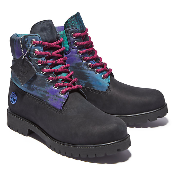 Timberland® Heritage Northern Lights 6 Inch Boot voor heren in zwart-