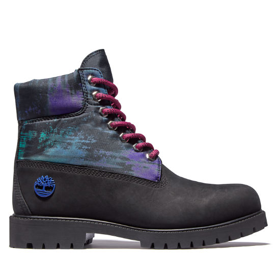 Timberland® Heritage Northern Lights 6 Inch Boot for Men in Black | Timberland