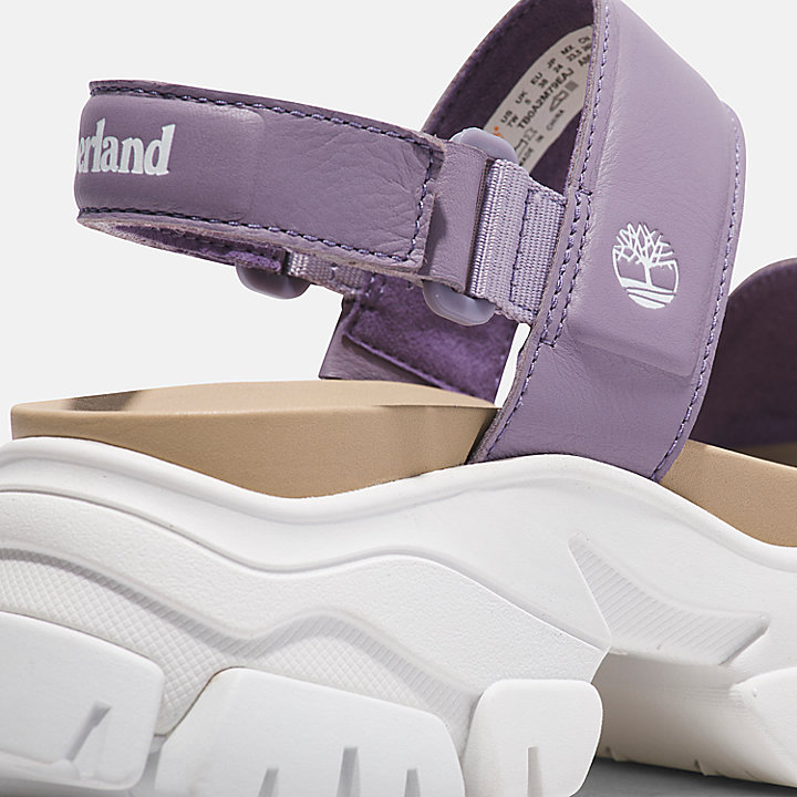 Adley Way 2-Strap Sandal for Women in Purple