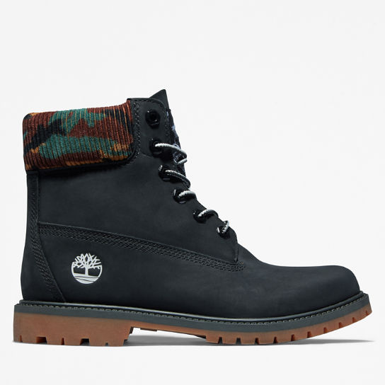 Timberland® Heritage 6 Inch Boot for Women in Black/Camo | Timberland