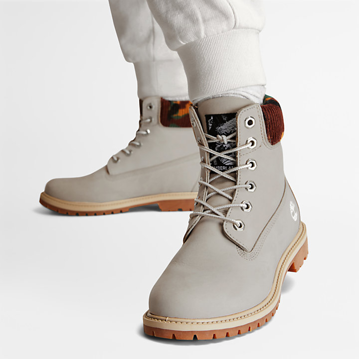 Timberland® 6 Inch Boot voor dames in beige/camouflage-