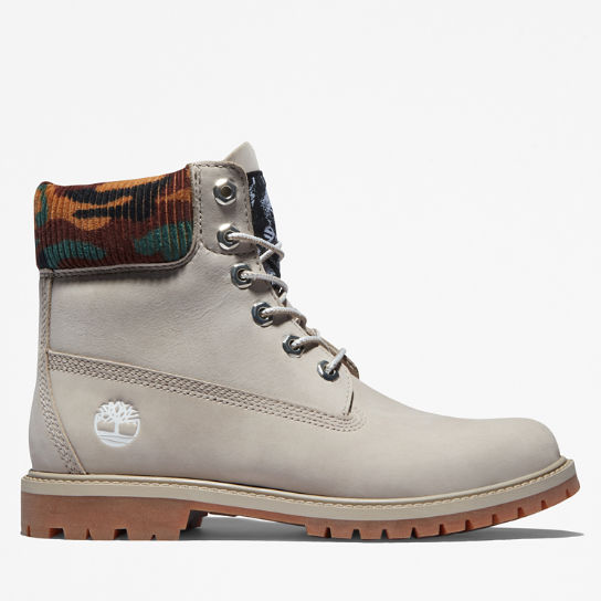 Timberland® Heritage 6 Inch Boot for Women in Beige/Camo | Timberland