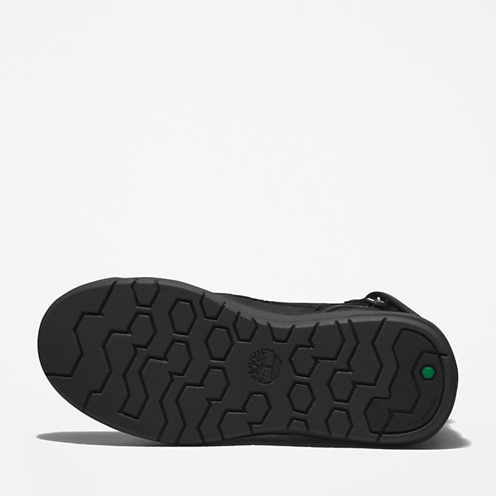 Zapatillas de caña alta Seneca Bay para niño (de 30,5 a 35) en color negro-
