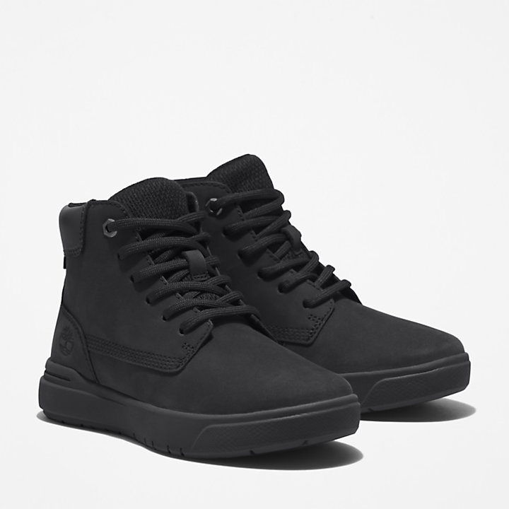 Seneca Bay High-top Trainer for Youth in Black-