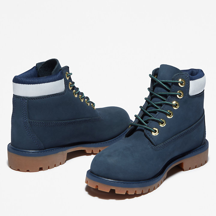 6-inch Boot Timberland® Premium pour enfant en bleu marine-