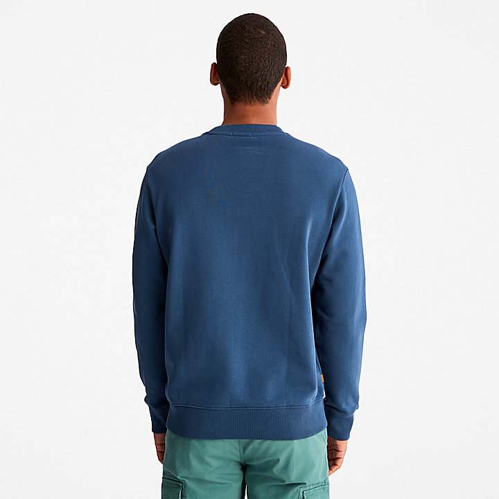 Sweat-shirt Outdoor Heritage EK+ pour homme en bleu marine