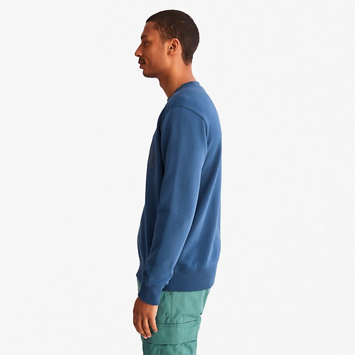 Sweat-shirt Outdoor Heritage EK+ pour homme en bleu marine-