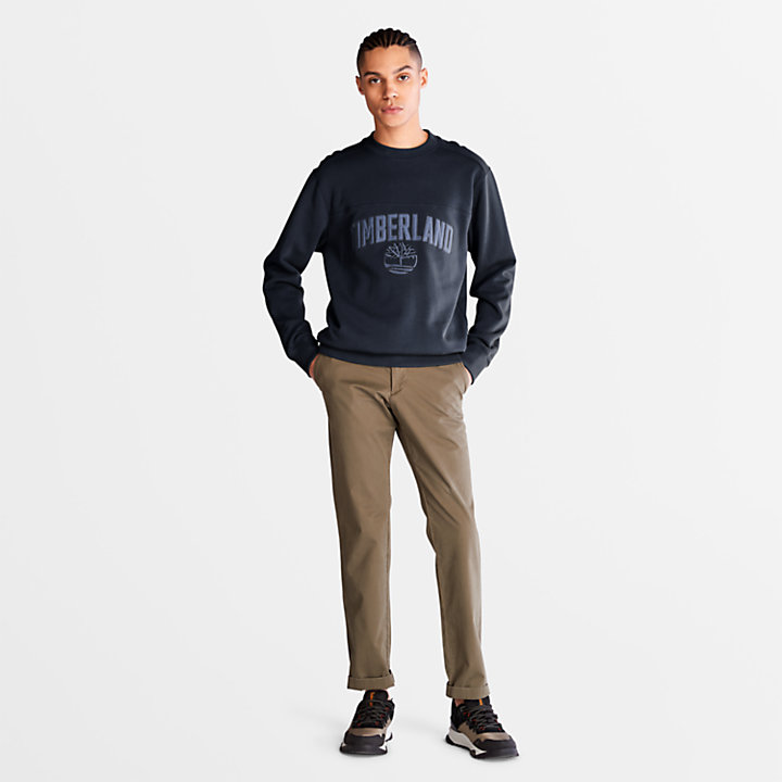 Outdoor Heritage EK+ Graphic Sweatshirt voor heren in marineblauw-