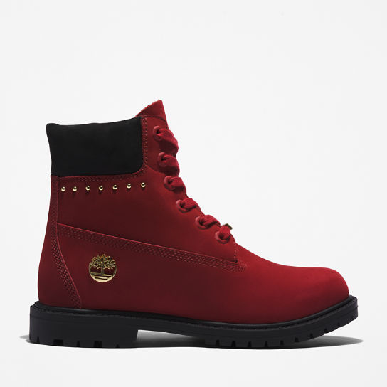 Timberland® Heritage 6 Inch Boot for Women in Red | Timberland