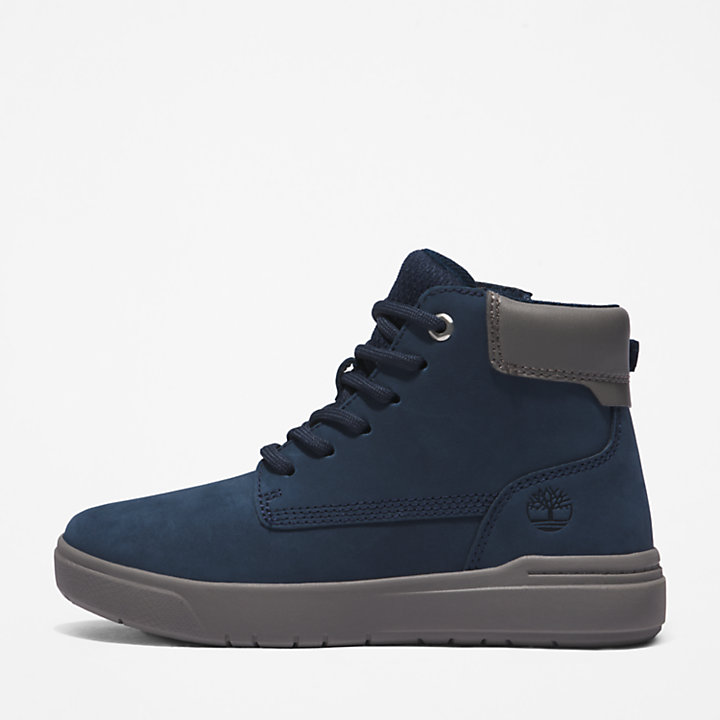 Seneca Bay High-top Trainer for Youth in Navy-