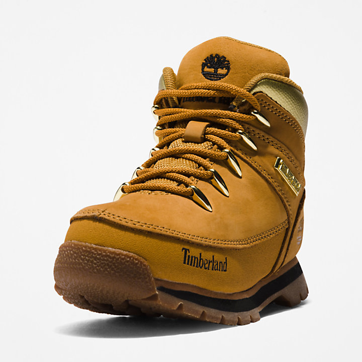 Euro Sprint Hiking Boot for Youth in Yellow/Gold-