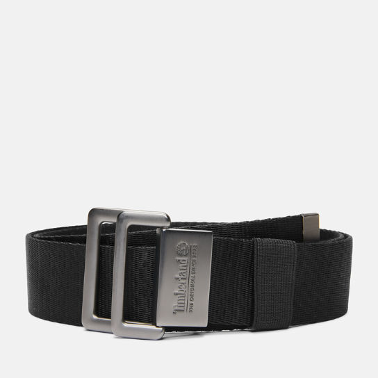 Cintura in tessuto Beacon Street da Uomo in colore nero | Timberland