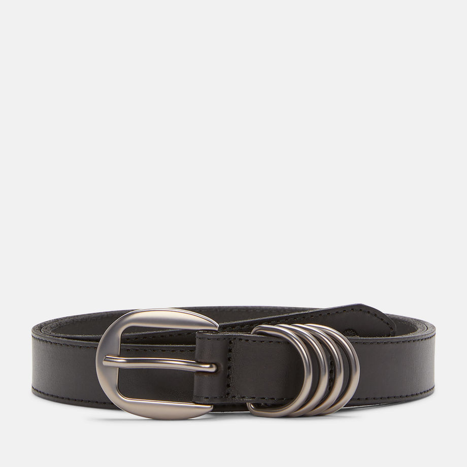 Timberland 25mm D-ring Keeper Belt For Women In Black Black, Size M