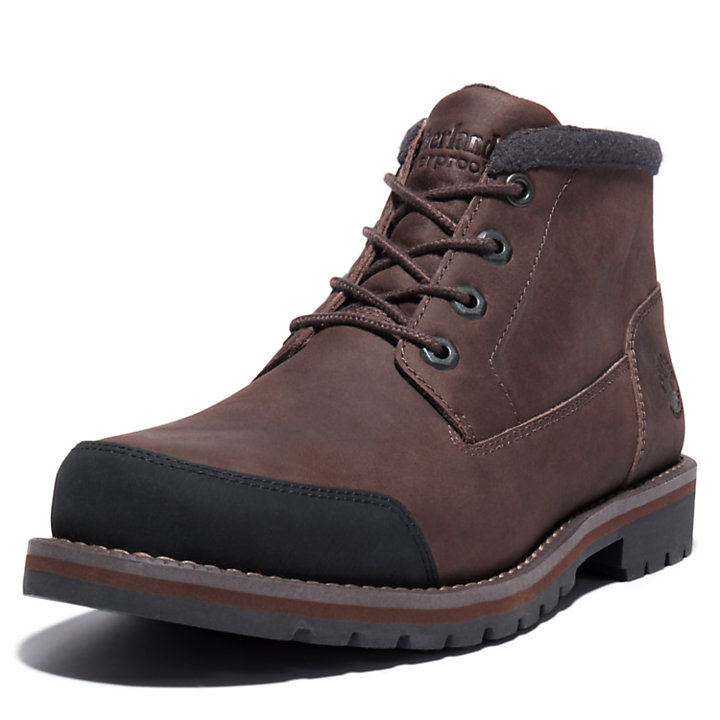 Larchmont Lined Chukka for Men in Dark Brown-