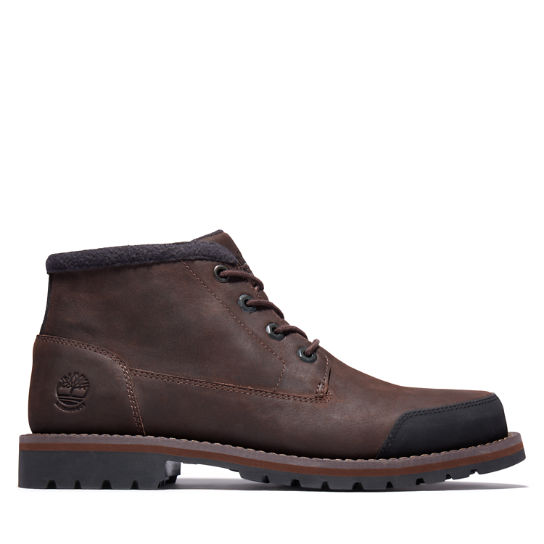 Larchmont Lined Chukka for Men in Dark Brown | Timberland