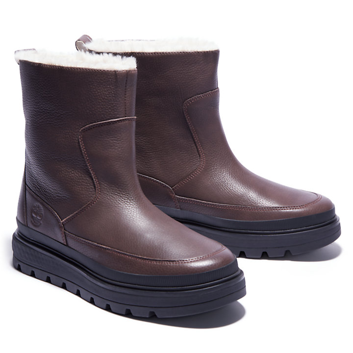 Ray City Warm-Lined Boot for Women in Dark Brown-