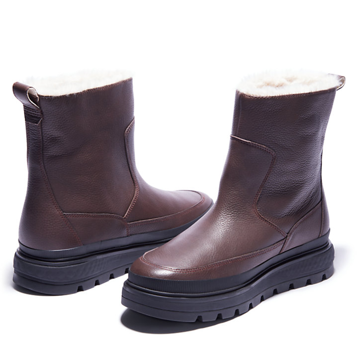Ray City Warm-Lined Boot for Women in Dark Brown-