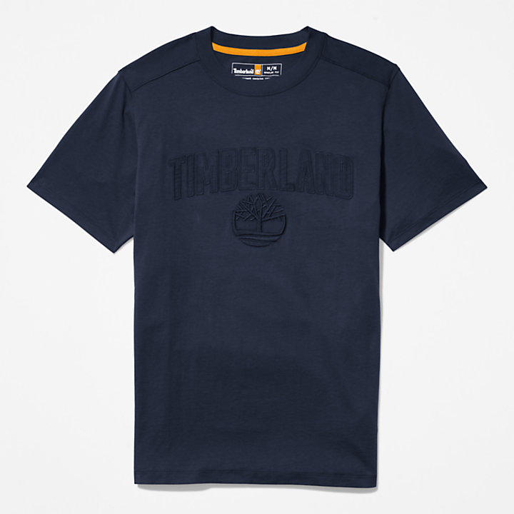 T-shirt à imprimé graphique Outdoor Heritage EK+ pour homme en bleu marine-