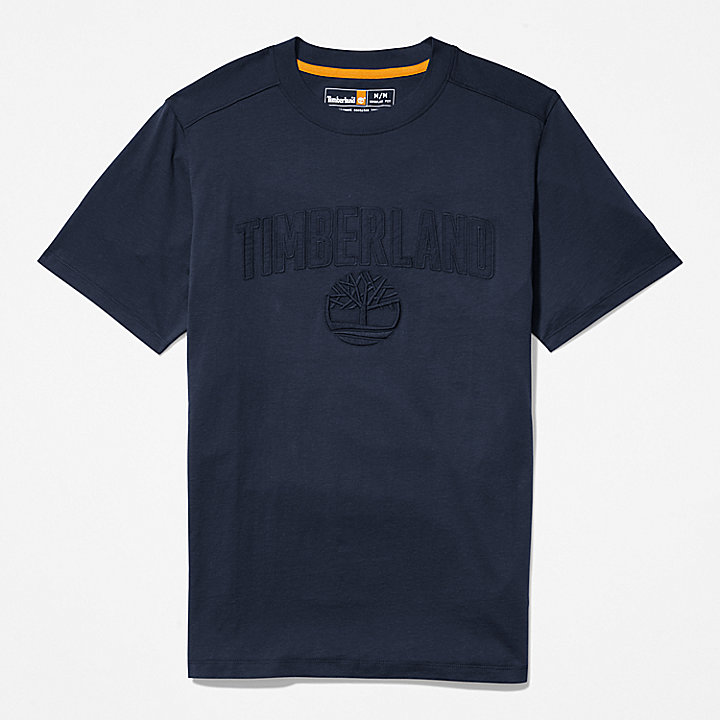 T-shirt da Uomo con Grafica Outdoor Heritage EK+ in blu marino