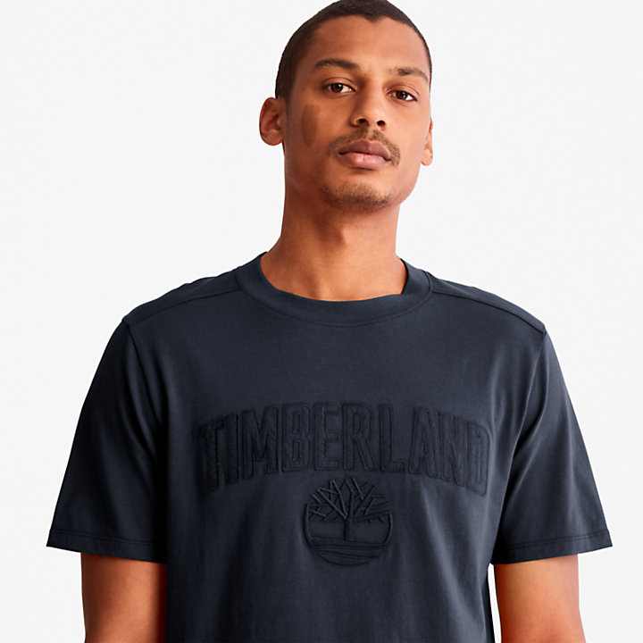 Camiseta gráfica Outdoor Heritage EK+ para hombre en azul marino-