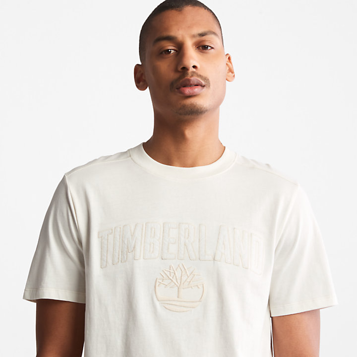 T-shirt à imprimé graphique Outdoor Heritage EK+ pour homme en blanc-