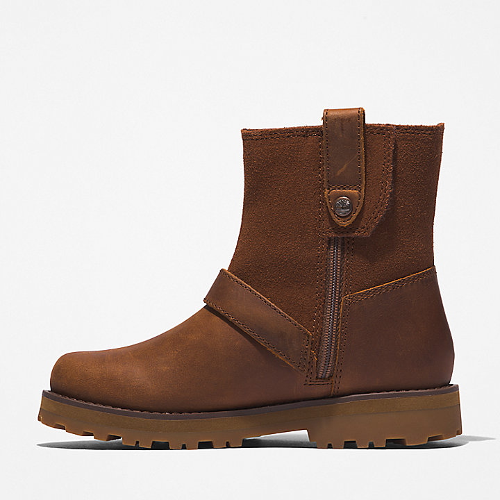 Courma Kid Warm-lined Boot for Youth in Brown