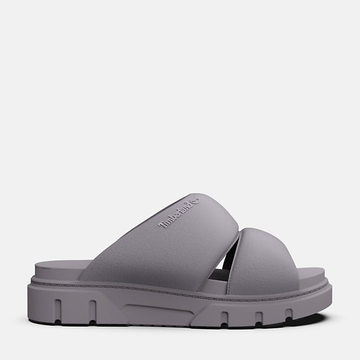 Greyfield Slide Sandal for Women in Purple-