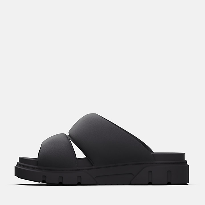 Greyfield Slide Sandal for Women in Black-