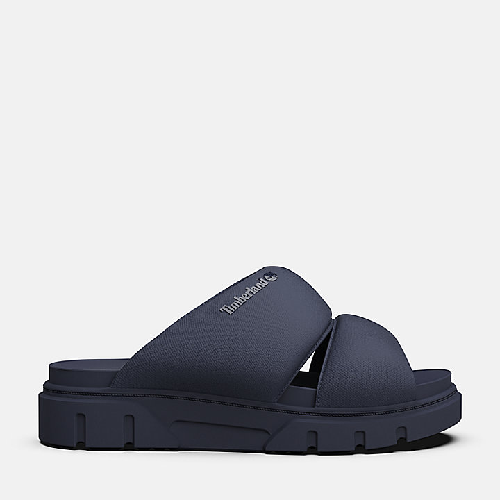 Greyfield Slide Sandal for Women in Dark Blue