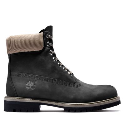 Timberland® Premium 6 Inch Boot in Black/Grey | Timberland