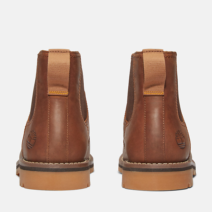 Larchmont Chelsea-boots voor heren in bruin-