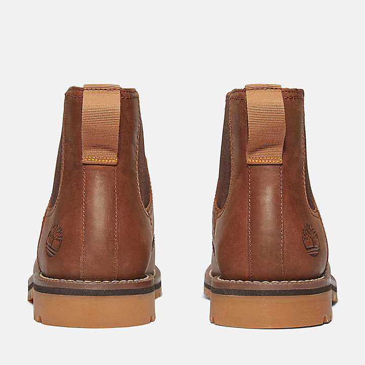 Larchmont Chelsea-boots voor heren in lichtbruin of bruin