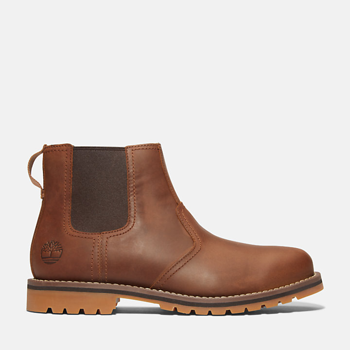 Larchmont Chelsea Boot for Men in Light Brown or Brown-