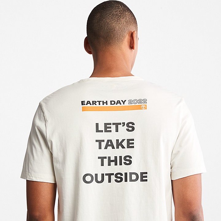 Camiseta Earth Day EK+ para Hombre en blanco