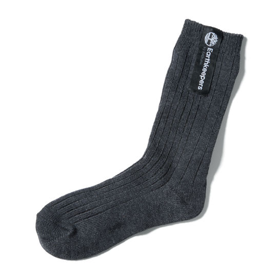 Earthkeepers® by Raeburn Ribbed Boot Socks for Men in Grey | Timberland
