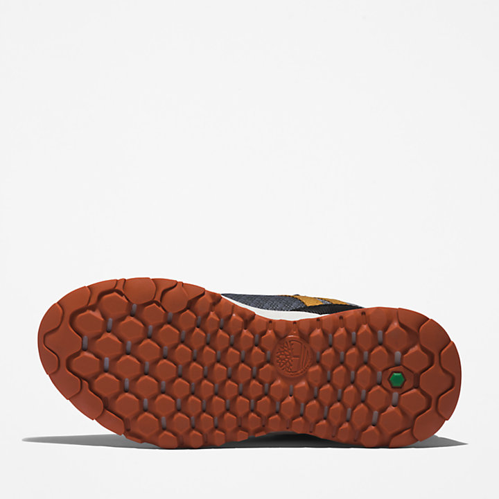 GreenStride™ Solar Wave LT Sneaker für Kinder in Grau/Gelb-