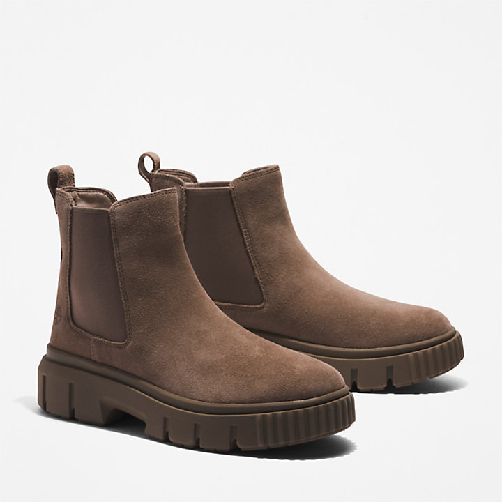 Greyfield Chelsea Boot for Women in Brown-