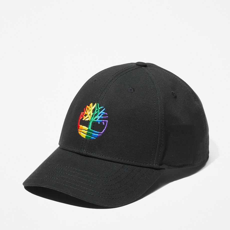 Timberland Pride Month Baseball Cap For Men In Black Black, Size ONE
