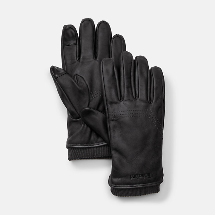 Redwood Falls Heirloom Leren Handschoenen voor heren in zwart-